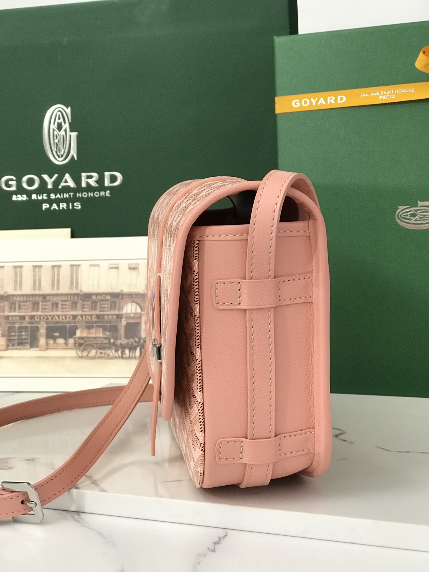 Belvedere PM Shoulder Bag In Pink